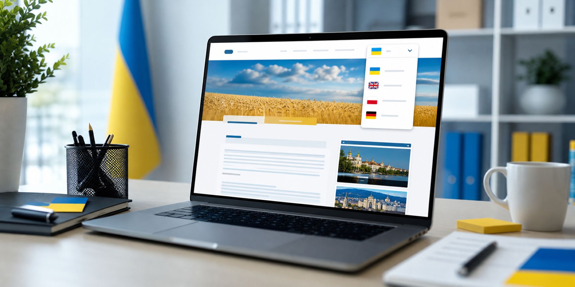 Создание украинской версии сайта: зачем это нужно бизнесу и как сделать правильно