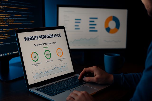 Оптимізація швидкості сайту — Core Web Vitals, кешування, оптимізація зображень і коду